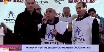 Ankara’da Yurttaş Sesleniyor, Hakkımızı Alacağız Mitingi