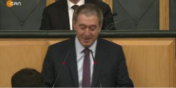 DEM Parti Grup Toplantısı, DEM Parti Eş Genel Başkanı Tuncer Bakırhan konuşuyor..