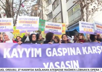 Dersim de Kadınlar Kayyuma Karşı Yürüyor