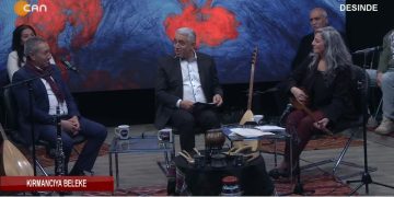 Ali Güler’in Hazırlayıp Sunduğu Kırmancıya Beleke Programının Konuğu Hunermend Gulê Mayera, Hunermend Ali Rıza Kahraman.