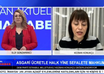 Asgari Ücrete Enflasyonun 15 Puan Altında Zam Yapıldı – Maraş Alevi Pogromu AKD Seferihisar Şubesi’nde Anıldı – DEM Parti Belediye Eşbaşkanları Toplantısı – Elif Sonzamancı İle Can Aktüel Ana Haber Programının Konuğu DEM Parti İstanbul Milletvekili Kezban Konukçu