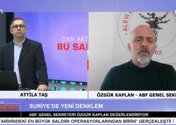 Attilâ Taş İle Can Aktüel Bu Sabah Programının 2. Bölüm Konuğu ABF Genel Sekreteri Özgür Kaplan