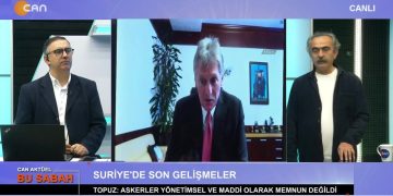 Attilâ Taş’ın sunumuyla Can Aktüel Bu Sabah’ın konuğu Artı Gerçek Genel Yayın Yönetmeni Ali Duran Topuz.