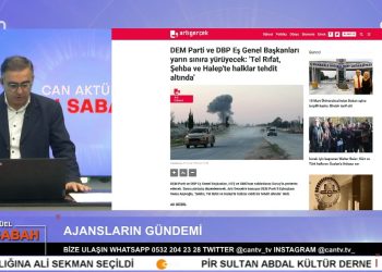 Attila Taş’ın sunumuyla Can Aktüel Bu Sabah’ın konuğu Dem Parti İstanbul Milletvekili Celal Fırat.