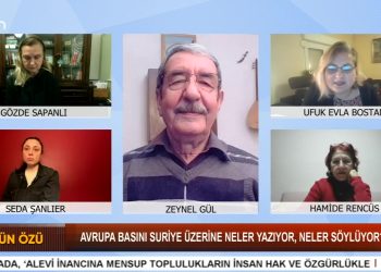 Avrupa Basını Suriye Üzerine Neler Yazıyor, Neler Söylüyor – Zeynel Gül İle Sözün Özü Programının Konukları Gazeteci Gözde Sapanlı, Gazeteci / Sosyal Danışman Ufuk Evla Bostan, Gazeteci Seda Şanlıer Ve Araştırmacı / Yazar Hamide Rencüs