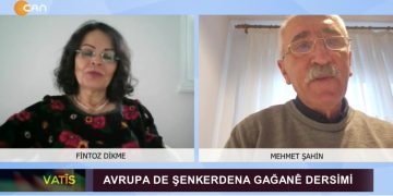 AVRUPA DE ŞENKERDENA GAĞANÊ DERSİM – Fintoz Dikme’nin Hazırlayıp Sunduğu Vatis Programının Konuğu Mehmet Şahin