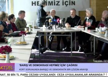 Barış ve Demokrasi Hepimiz İçin Çağrısı, – Kürt Sorununda Barışçı ve Demokratik Bir Çözüm Arayışı.