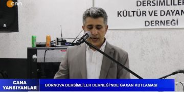 Bornova Dersimliler Derneği’nde Gaxan Kutlaması.