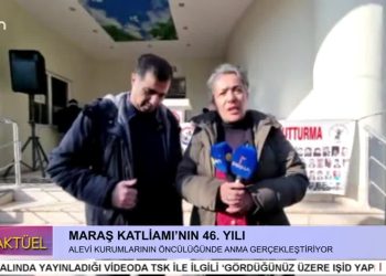 – Maraş’ta 19-26 Aralık 1978’de Alevilere Yönelik Yapılan Katliamın 46. Yılında, Katledilenler Maraş’ta Anılıyor
– Can Aktüel Programı CanTV’de