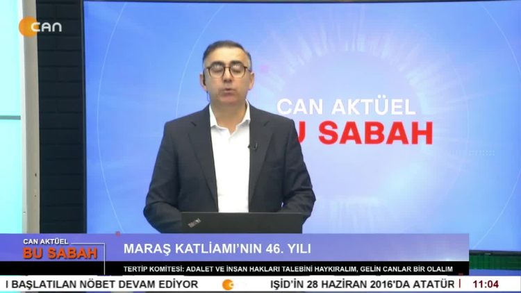 – Attilâ Taş İle Can Aktüel Bu Sabah Programının 2. Bölüm Konuğu Maraş Erenler Cemevi Başkanı Müslüm İbili