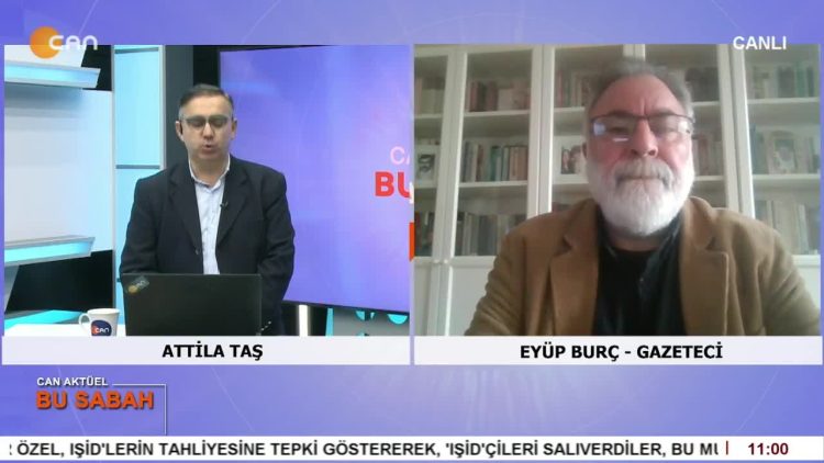 Attila Taş’ın sunumuyla Can Aktüel Bu Sabah’ın konuğu Gazeteci Eyüp Burç.