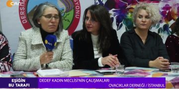 – DEDEF Kadın Meclisi’nin Çalışmaları
– Ovacıklar Derneği / İstanbul
– Çilem Küçükkeleş İle Eşiğin Bu Tarafı Programı CanTV’de