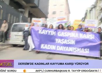 Dersim de Kadınlar Kayyuma Karşı Yürüyor