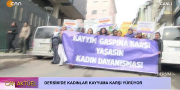 Dersim de Kadınlar Kayyuma Karşı Yürüyor