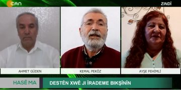 Destên Xwê Jı Îrademe Bıkşînîn – Ahmet Güden’in Hazırlayıp Sunduğu Hasê Ma Programının Konukları Aktîvîsta Jın Ayşe Fehimli Ve Kemal Peköz.