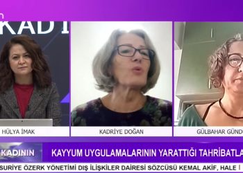 Kayyum Uygulamalarının Yarattığı Tahribatlar – Kayyumların Eşbaşkanlık Sistemini Kriminalize Etmesi Hangi Anlayışın Ürünü ? – Hülya İmak İle Söz Kadının Programının Konukları DAD Eş Genel Başkanı Kadriye Doğan Ve DEM Parti Merkezi Kadın Koordinasyonu Üyesi Gülbahar Gündüz