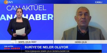 Kuzey Ve Doğu Suriye’ye Saldırılar Protesto Edildi – PSAKD Adıyaman Şubesi 9. Olağan Genel Kurulunu Gerçekleştirdi – ‘Yenidoğan Çetesi’ Davası – Serpil Çelik Mert İle Can Aktüel Ana Haber Programının Konuğu FEDA Eşbaşkanı Demir Çelik