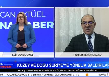 Kuzey Ve Doğu Suriye’ye Yönelik Saldırılar – DEM Parti’den Rojava – Kayapınar’da ‘ Hanımeller Çarşısı ‘ Kuruldu – Hatice Onaran İçin Dayanışma Eylemi – Elif Sonzamancı İle Can Aktüel Ana Haber Bugünkü Konuk İHD Eş Genel Başkanı Hüseyin Küçükbalaban