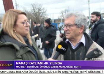Maraş katliamı 46. Yılında – MARDEF, BM Binası Önünde Basın Açıklaması Yaptı – CENEVRE / İSVİÇRE – Elif Sonzamancı’nın Hazırlayıp Sunduğu Özel Programı CanTV’de