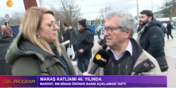 Maraş katliamı 46. Yılında – MARDEF, BM Binası Önünde Basın Açıklaması Yaptı – CENEVRE / İSVİÇRE – Elif Sonzamancı’nın Hazırlayıp Sunduğu Özel Programı CanTV’de