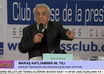 Maraş Katliamının 46. Yılı – MARDEF Cenevre’deki Birleşmiş Milletler Basın Salonunda Açıklama Yapıyor – Can Aktüel Programı CanTV’de