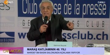 Maraş Katliamının 46. Yılı – MARDEF Cenevre’deki Birleşmiş Milletler Basın Salonunda Açıklama Yapıyor – Can Aktüel Programı CanTV’de