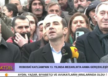 ROBOSKÎ KATLİAMI’NIN 13. YILINDA MEZARLIKTA ANMA GERÇEKLEŞİYOR