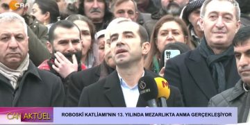 ROBOSKÎ KATLİAMI’NIN 13. YILINDA MEZARLIKTA ANMA GERÇEKLEŞİYOR