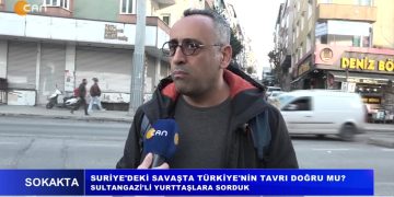 Sultangazili Yurttaşlara Sorduk – Suriye’deki Savaşta Türkiye’nin Tavrı Doğru Mu ? – Sinem Gündüz’ün Hazırlayıp Sunduğu Sokakta Programı CanTV’de