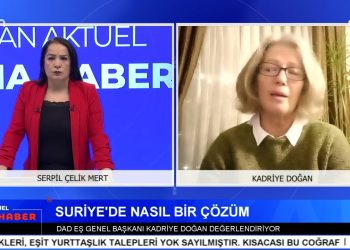 Suriye Ve Rojava’da Gelişmeler – Demokratik Çözüm Ve Özgürlük Yürüyüşü – DAKME’de Maraş, Roboski Ve Cezaevi Katliamlarında Yaşamını Yitirenler Anıldı – Serpil Çelik Mert İle Can Aktüel Ana Haber Bugünkü Konuk DAD Eş Genel Başkanı Kadriye Doğan