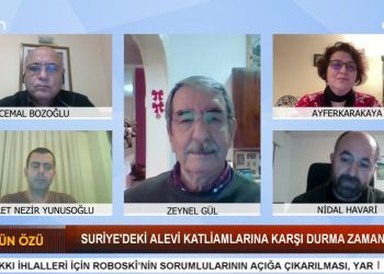 Suriye’deki Alevi Katliamlarına Karşı Durma Zamanı – Zeynel Gül İle Sözün Özü Programının Konukları Bavyera Eyalet Milletvekili Cemal Bozoğlu, Müzisyen Berna Boğa, Alevi Aktivist Nidal Havari, Akademisyen / Tarihçi Ayfer Karakaya Ve Emekli Akademisyen Kudret Nezir Yunusoğlu