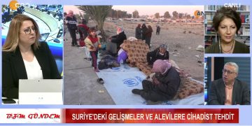 Suriye’deki Gelişmeler Ve Alevilere Cihadist Tehdit – Elif Sonzamancı İle Bizim Gündem Programının Konukları Gazeteci Nilgün Mete, Gazeteci Cemal Turan, ABF Basın Sözcüsü Aydın Deniz Ve Gazeteci Bereket Kar