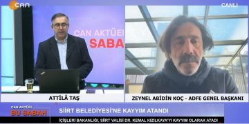 Attila Taş ile Can Aktüel Bu Sabah’ın konuğu ADFE Genel Başkanı Zeynel Abidin Koç.