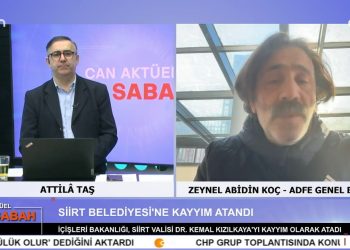 Attila Taş ile Can Aktüel Bu Sabah’ın konuğu ADFE Genel Başkanı Zeynel Abidin Koç.