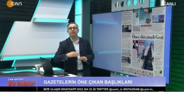Attila Taş ile Can Aktüel Bu Sabah’ın konuğu Dr. Barış Kaya.