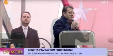 Beşiktaş’ta Kayyum Protestosu – Belediye Binası Önünde Kayyumlara Karşı Eylem – Can Aktüel Programı CanTV’de