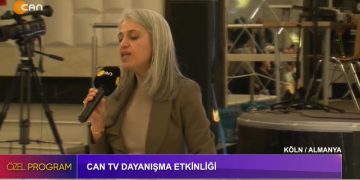 CAN TV Dayanışma Etkinliği – Köln / Almanya, Ali Güler ile Özel Program.