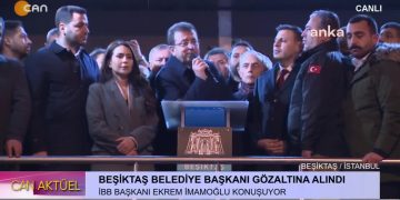 – Beşiktaş Belediye Başkanı Rıza Akpolat Ve Meclis Üyelerinin Gözaltına Alınması CHP Genel Başkanı Özgür Özel Ve İBB Başkanı Ekrem İmamoğlu Katılımıyla Protesto Ediliyor- Can Aktüel Programı CanTV’de