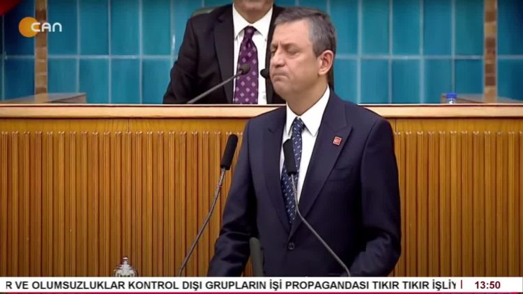 CHP Grup Toplantısı. CHP Genel Başkanı Özgür Özel Konuşuyor.