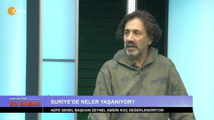 Attilâ Taş’ın Sunumuyla Can Aktüel Bu Sabah’ın Konuğu ADFE Genel Başkanı Zeynel Abidin Koç