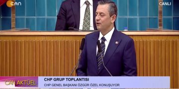 CHP Grup Toplantısı. CHP Genel Başkanı Özgür Özel Konuşuyor.