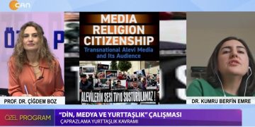 Çiğdem Boz ile Özel Proğramın Konuğu Dr. Kumru Berfin Emre 🔸Medya, Din, Yurttaşlık 🔸 Alevi Medyası