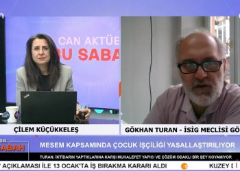Çilem Küçükkeleş’in sunumu ile Can Aktüel Bu Sabah’ın 2. bölüm konuğu İSİG Meclisi Gönüllüsü Gökhan Turan.