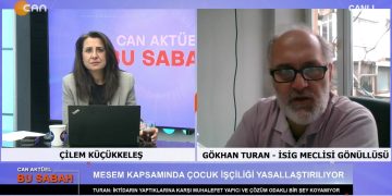 Çilem Küçükkeleş’in sunumu ile Can Aktüel Bu Sabah’ın 2. bölüm konuğu İSİG Meclisi Gönüllüsü Gökhan Turan.
