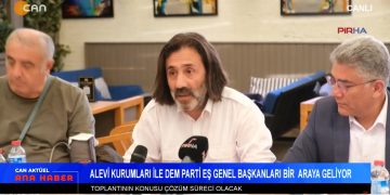DEM Parti Ve CHP’den Grup Toplantıları – FEDA’dan Xızır Açıklaması – Alevi Akademisyen Rasha Al-Ali’nin Katledilmesine Tepki – ‘ Barış İçin 1 Milyon İmza ‘ Kampanyası Sürüyor – Serpil Çelik Mert İle Can Aktüel Ana Haber DAD Eş Genel Başkanı Zeynel Kete