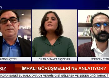 İmralı Görüşmeleri Ne Anlatıyor ? – Kürt Sorununun Çözümüne İlişkin Tartışmalar – Yeni Bir Bakış Girişimi Ve Olası Gelişmeler – Abidin Çetin İle Nabız Programının Konukları HDP Önceki Dönem Ağrı Milletvekili Dilan Dirayet Taşdemir Ve SYKP Eşbaşkanı Mertcan Titiz