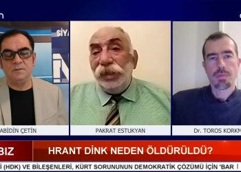 Katledilişinin 18. Yıldönümünde Hrant Dink – Hrant Dink Neden Öldürüldü ? – Gerçek Katiller Yargı Önüne Çıkartıldı mı ? – Abidin Çetin’in Hazırlayıp Sunduğu Nabız Programının Konukları Gazeteci Pakrat Estukyan Ve Akademisyen / Tarihçi Dr. Toros Korkmaz