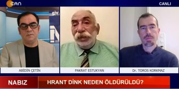 – Katledilişinin 18. Yıldönümünde Hrant Dink
– Hrant Dink Neden Öldürüldü ?
– Gerçek Katiller Yargı Önüne Çıkartıldı mı ?
– Abidin Çetin’in Hazırlayıp Sunduğu Nabız Programının Konukları Gazeteci  Pakrat Estukyan Ve Akademisyen / Tarihçi Dr. Toros Korkmaz