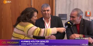 – KURMEŞ KÜLTÜR DERNEĞİ ‘ Çanda Şahîya Gundê Kurmeş ‘
– 1. Bölüm
– Mainz / Almanya
– Hülya İmak İle Özel Program