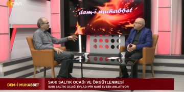 Sarı Saltık Ocağı ve Örgütlenmesi, – Pir Haşim Kızılveren’in Sunumuyla Demi Muhabbet Programının Konuğu:Sarı Saltık Ocağı Evladı Pir Naki Evsen.